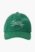 Fishing Club Cap - Green - GLAM MODA